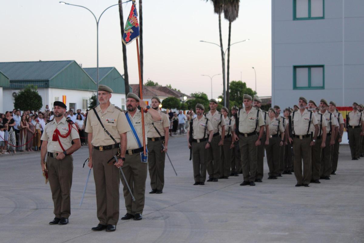 Brigada de El Higuerón en la celebración de San Cristóbal.