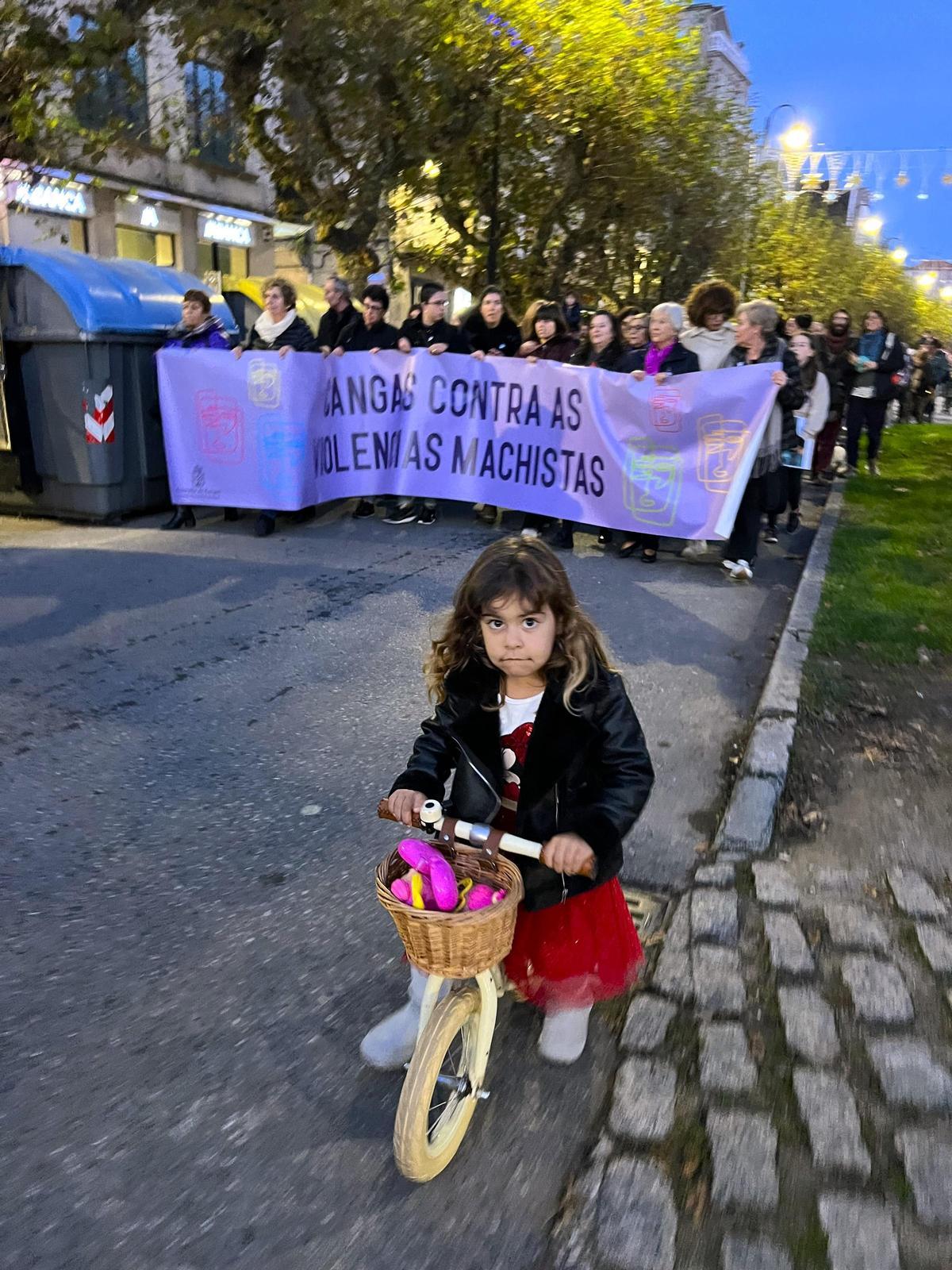 Mujeres de todas las edades protagonizaron  la movilización.
