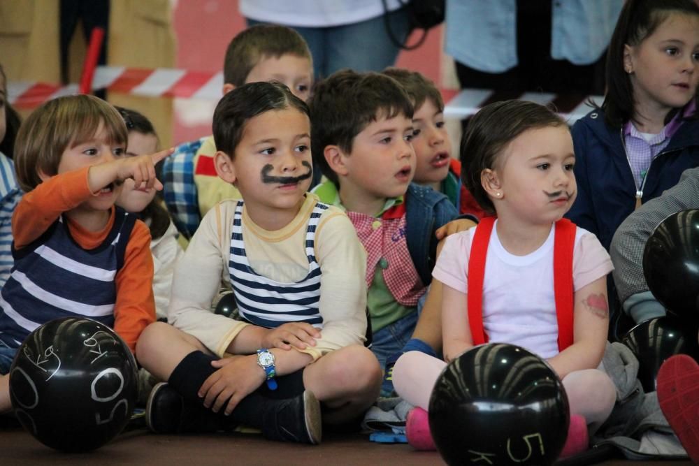 Un circo en el colegio Laviada