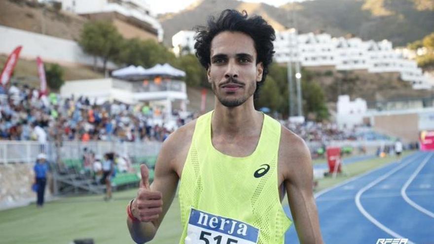 Mohamed Katir, campeón de España de 5.000 metros.