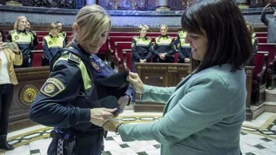 Chaleco antibalas para las policías