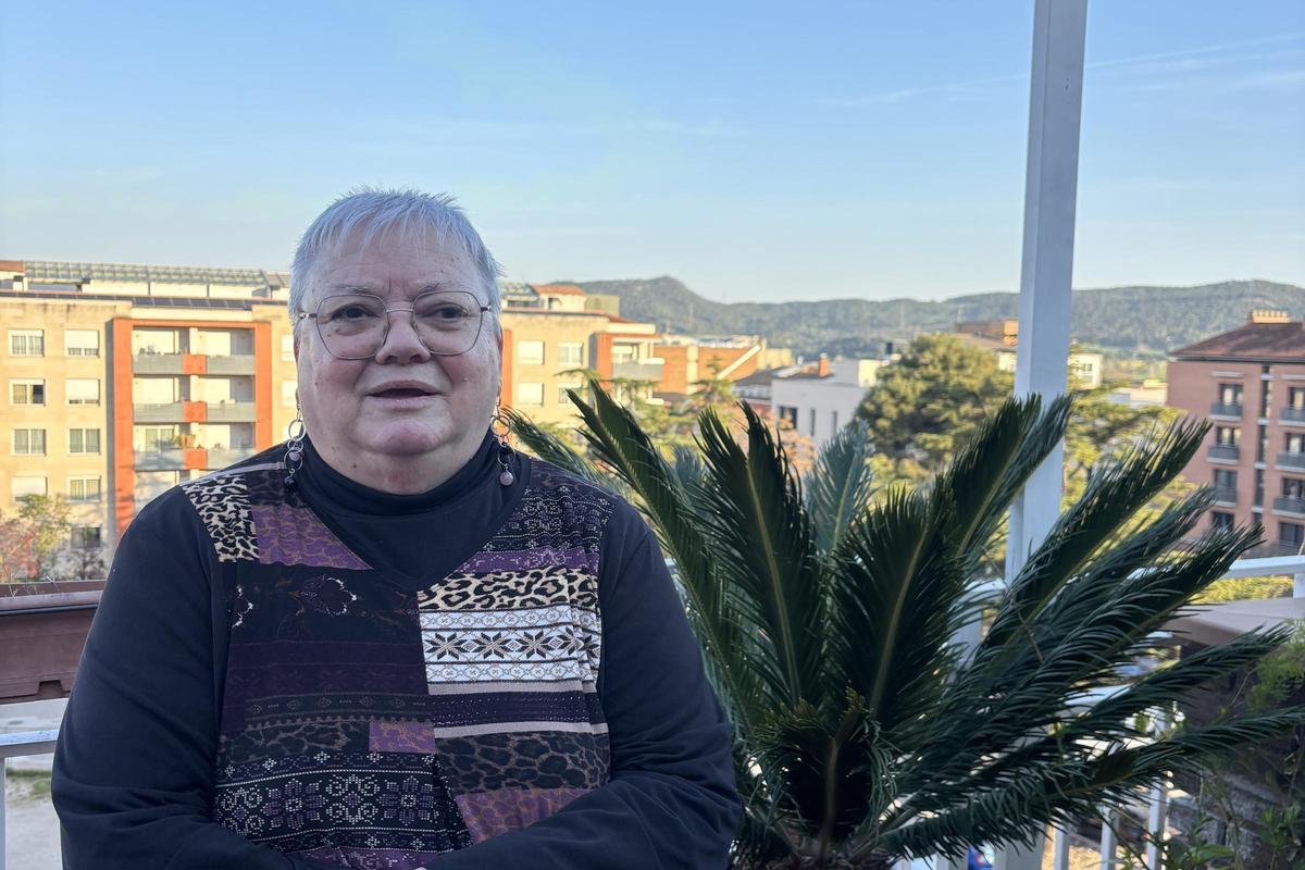Maribel Nogué, escriptora i referent del moviment feminista i social a l’Anoia, reconeguda recentment per la seva trajectòria