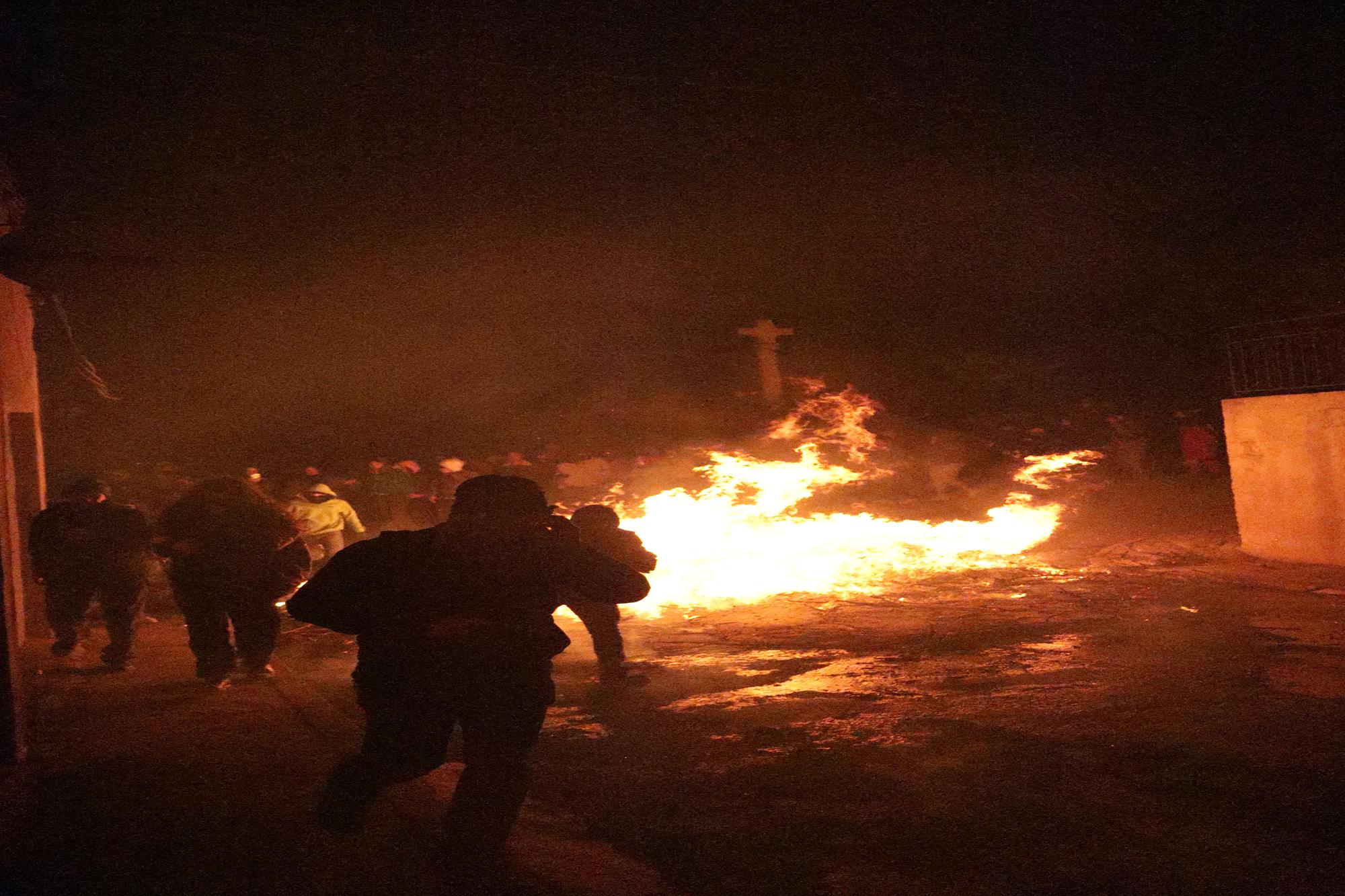 Las mejores fotos de la espectacular Matxà de Sant Antoni en Vilanova d'Alcolea