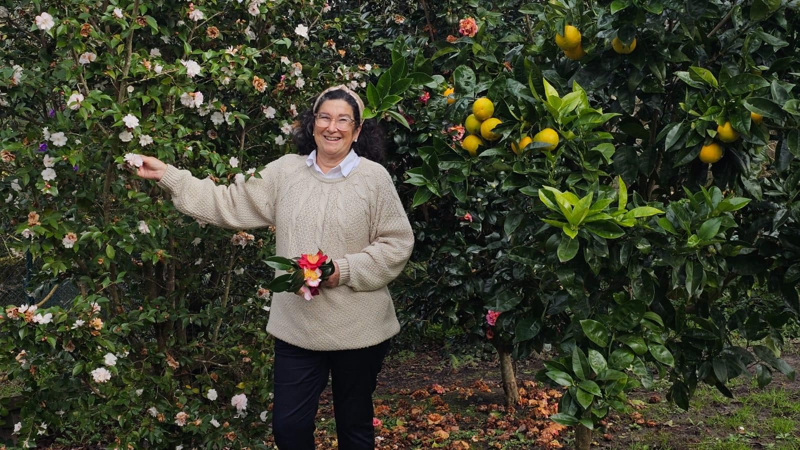 El jardin de camelias de María Jesús Guitérrez, en imágenes