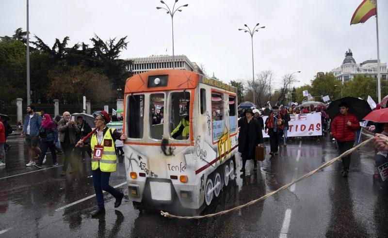 Manifestación 'Revuelta de la España vaciada' en Madrid