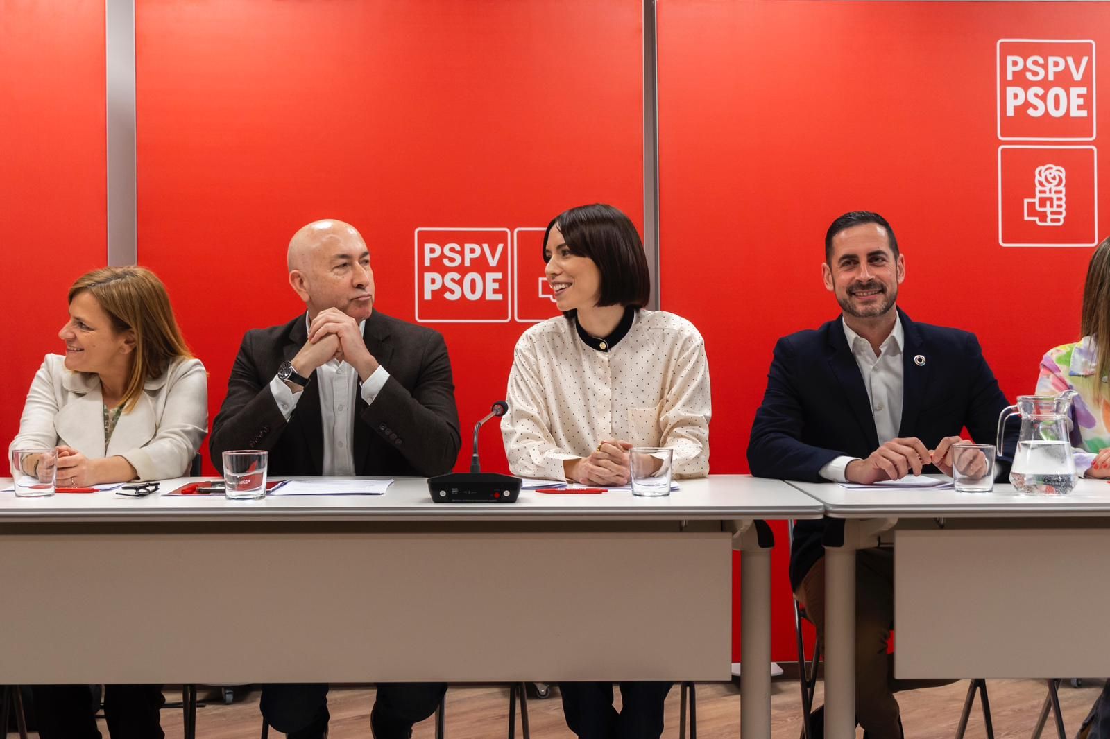 Reunión de la nueva ejecutiva del PSPV