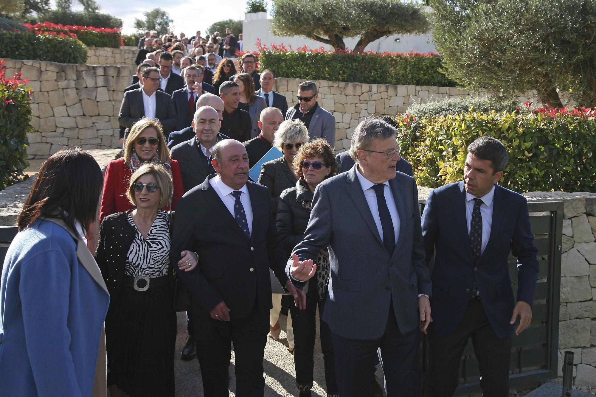 Nombramiento de Jaume Pascual como hijo predilecto de la provincia de Alicante