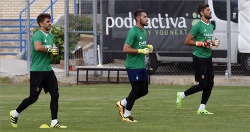 Entrenamiento del Real Zaragoza