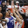 NBA - Oklahoma City Thunder at Los Angeles Clippers