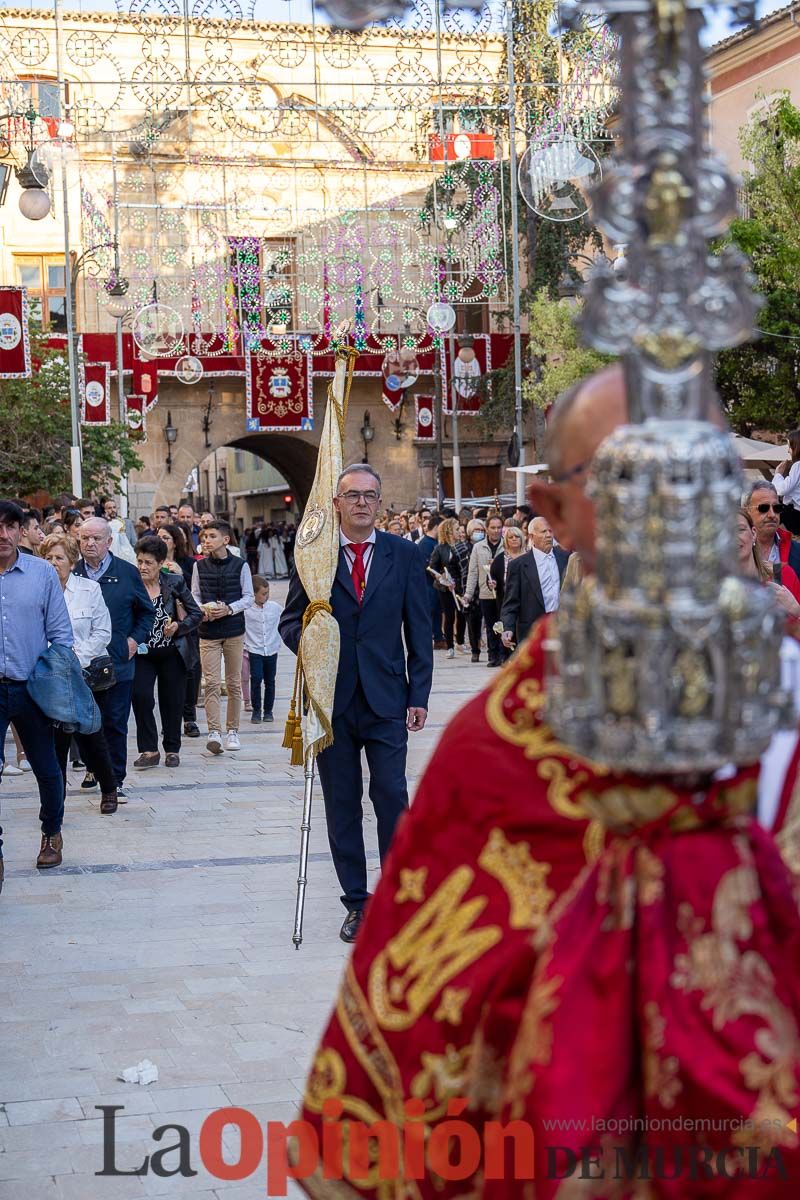 Procesión de subida a la Basílica en las Fiestas de Caravaca