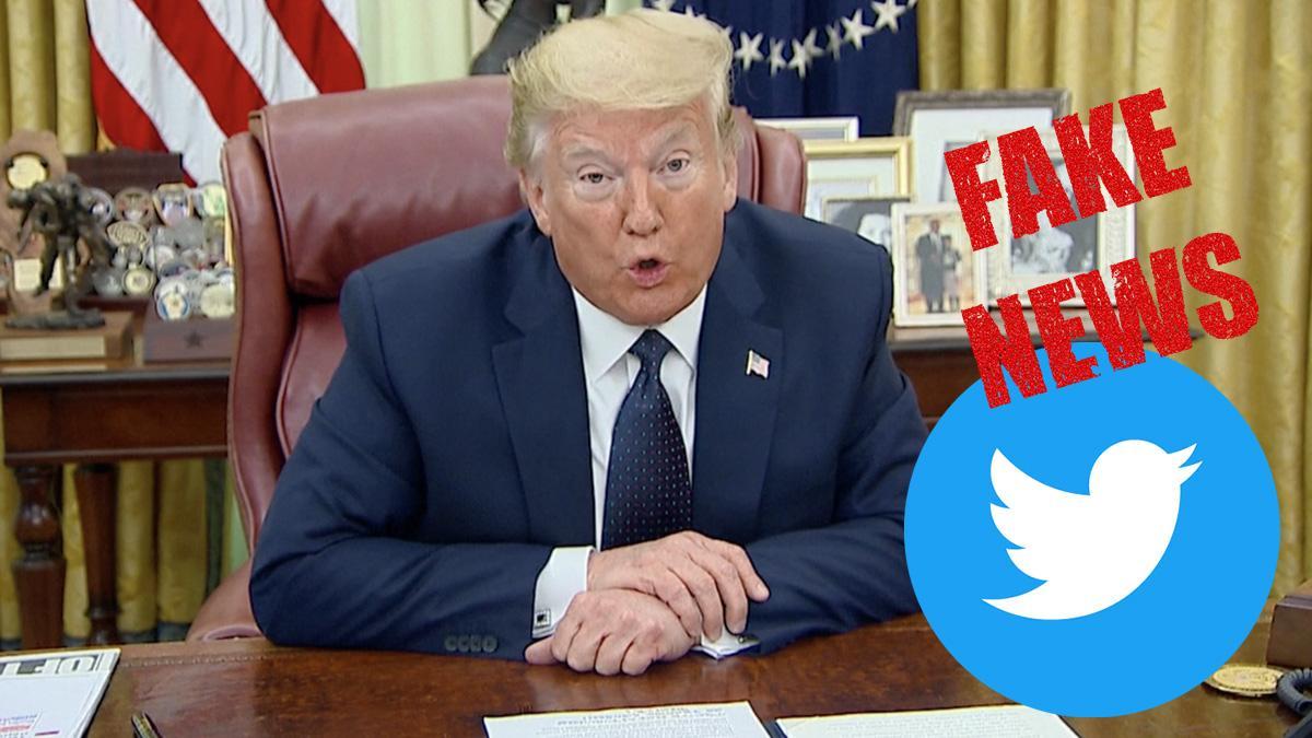 Trump, en guerra contra Twitter, restringe la inmunidad de las redes sociales.