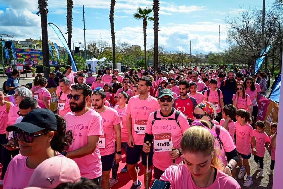 Más de 4.500 personas participaron en la novena edición de la Carrera PalmaDona