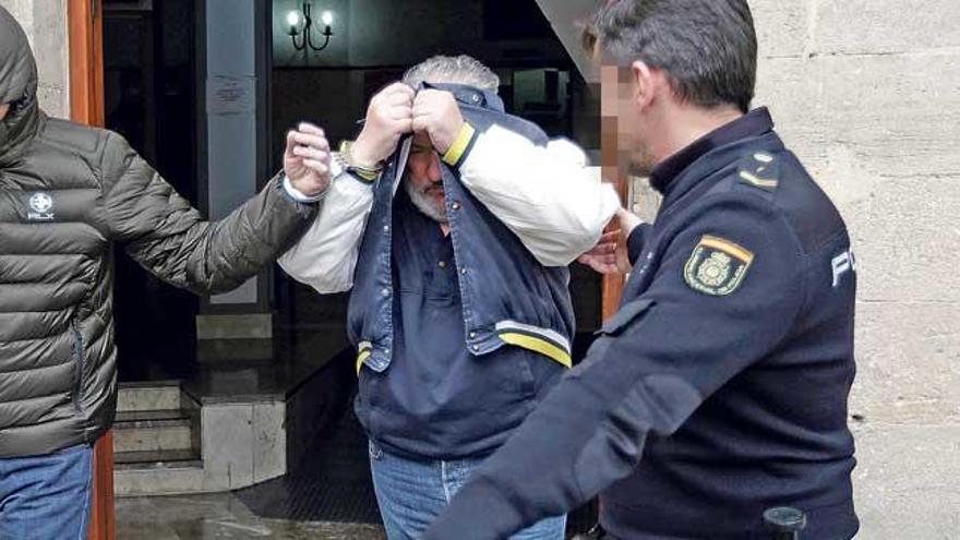 El policía encarcelado, Juan Vidal Comas.