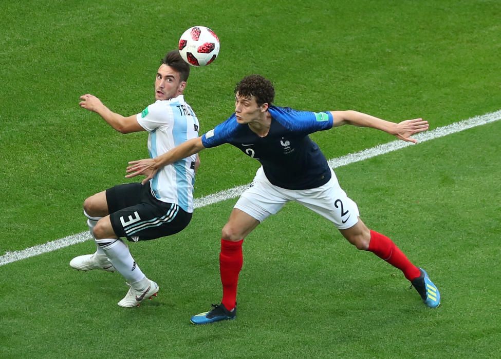 Les millors imatges del França-Argentina del Mundial de Rússia