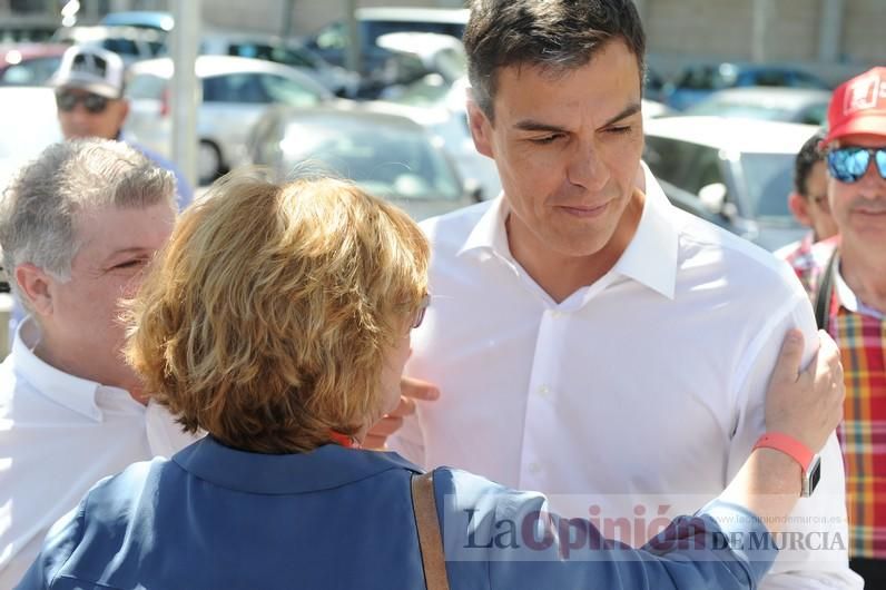 Pedro Sánchez en Murcia