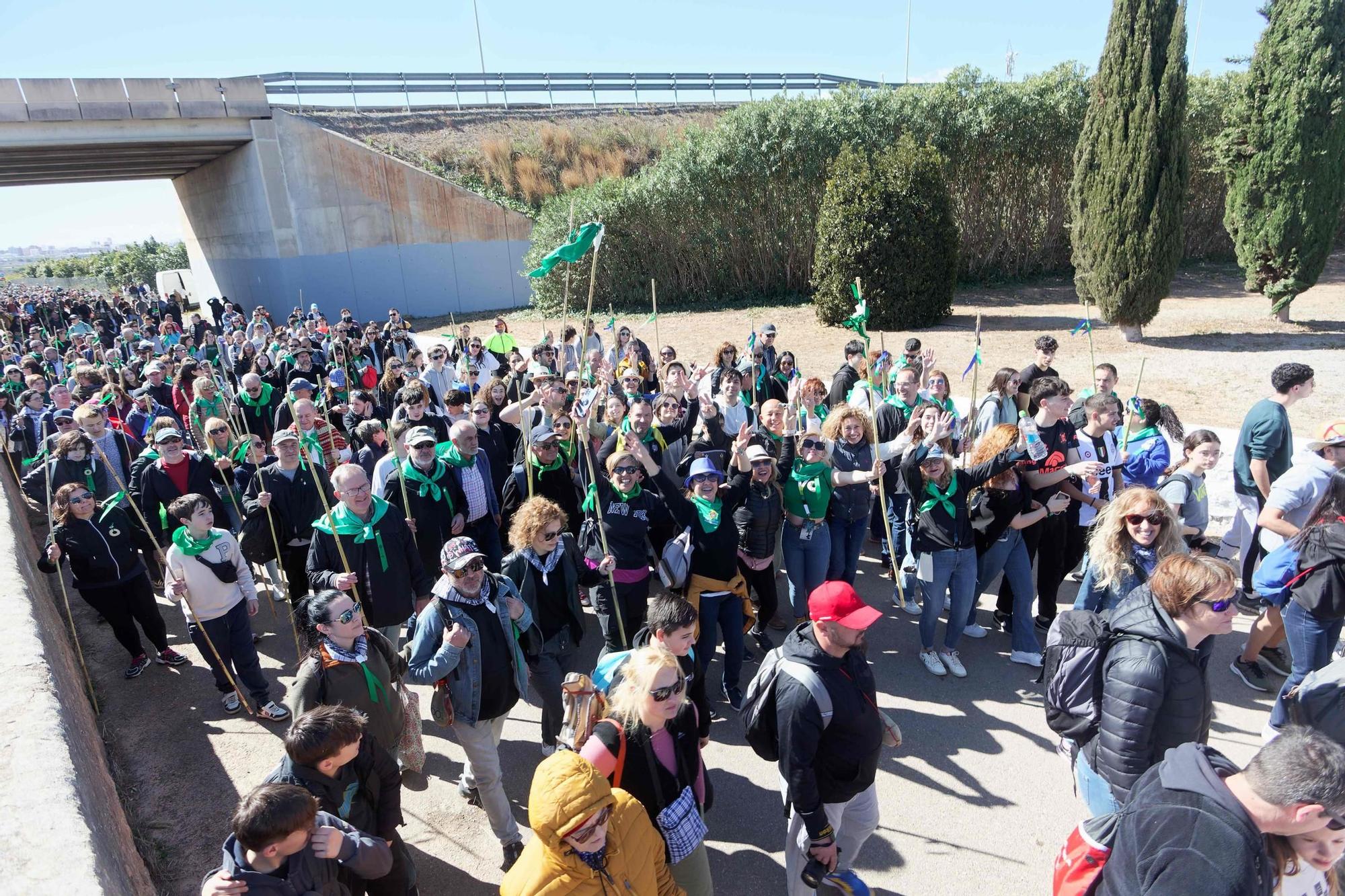 Los castellonenses rememoran sus orígenes con la Romeria