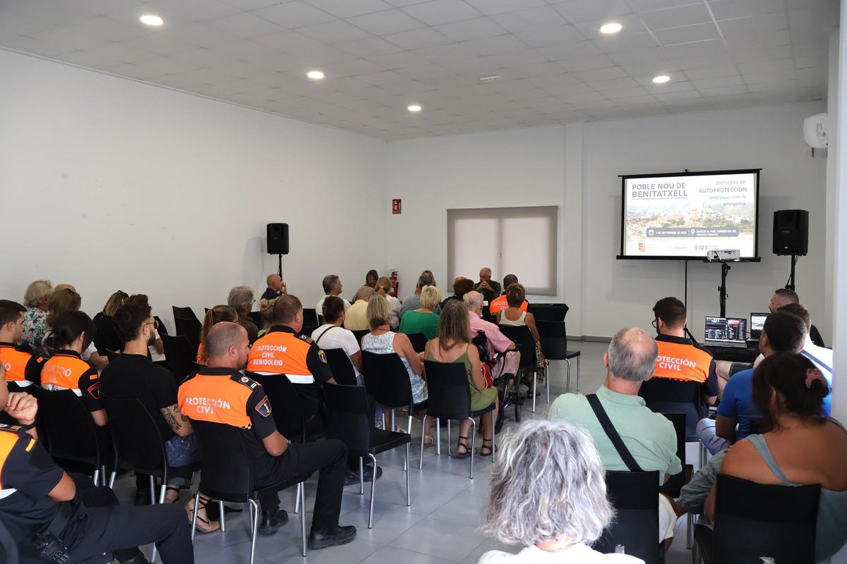 Un momento de la jornada formativa en emergencias