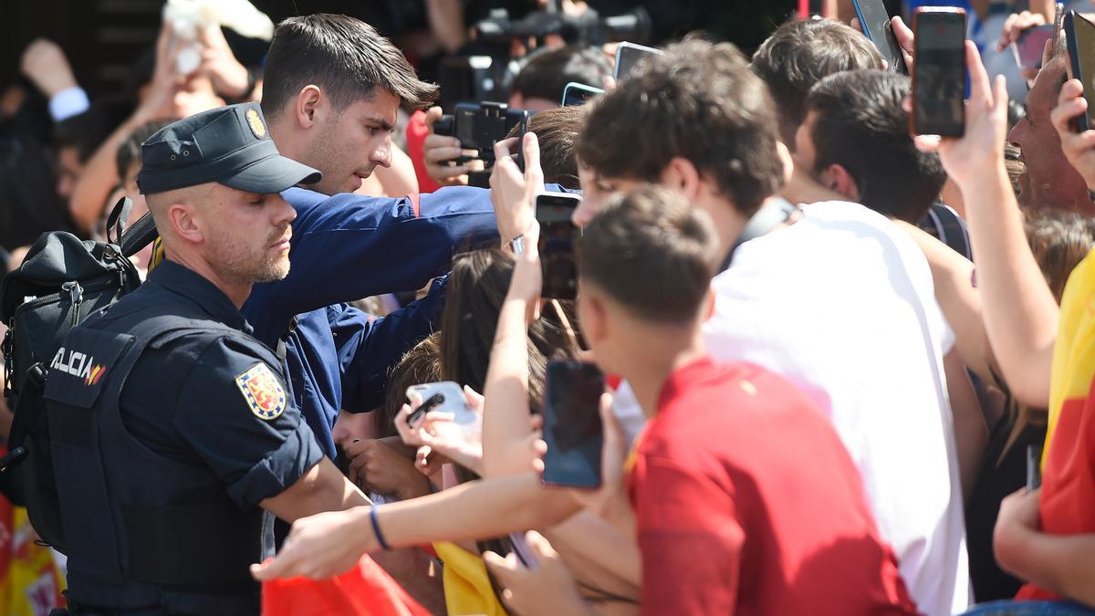 La Roja ya está en Málaga.