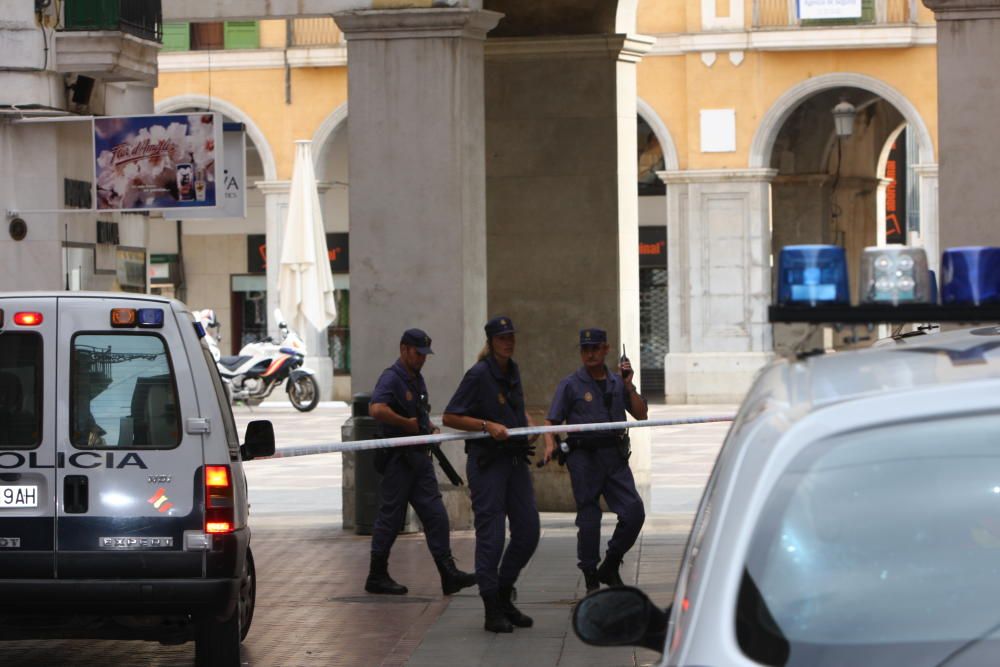 La última bomba de ETA estalló en la Plaza Mayor de Palma