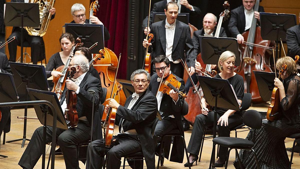 Concierto de la Sinfónica en el Palacio de la Ópera. |   // MIGUEL MIRAMONTES/ROLLER AGENCIA