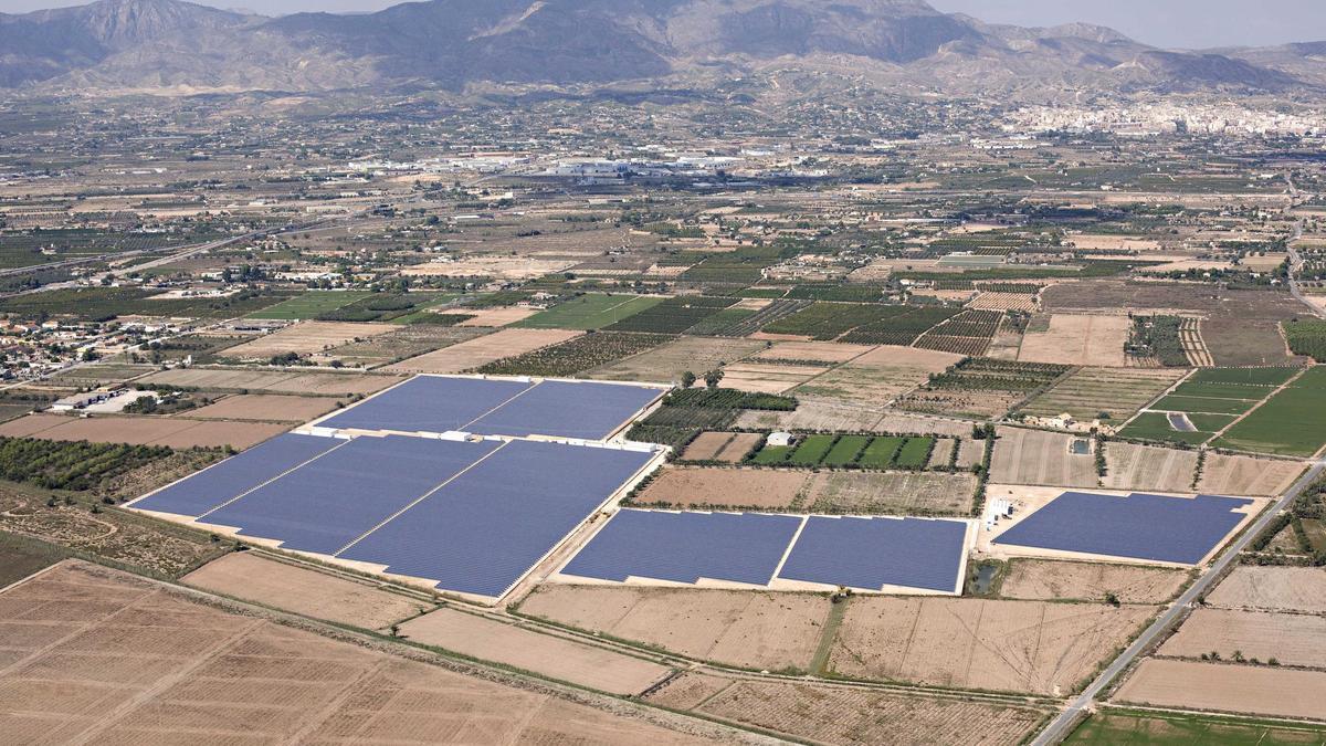 Planta solar de la Cooperativa Eléctrica de Crevillent, donde se realizó la inversión