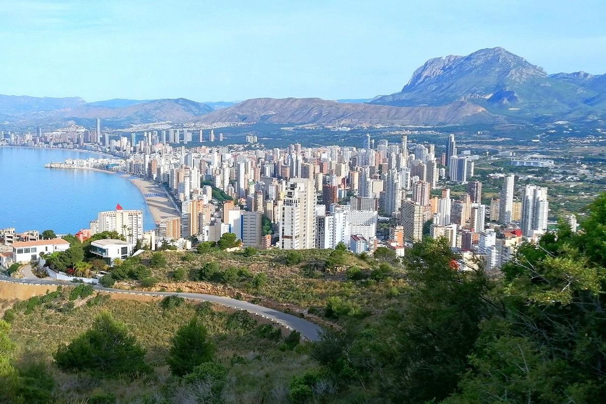 Benidorm, vista desde la Serra Gelada, en una imagen de archivo.
