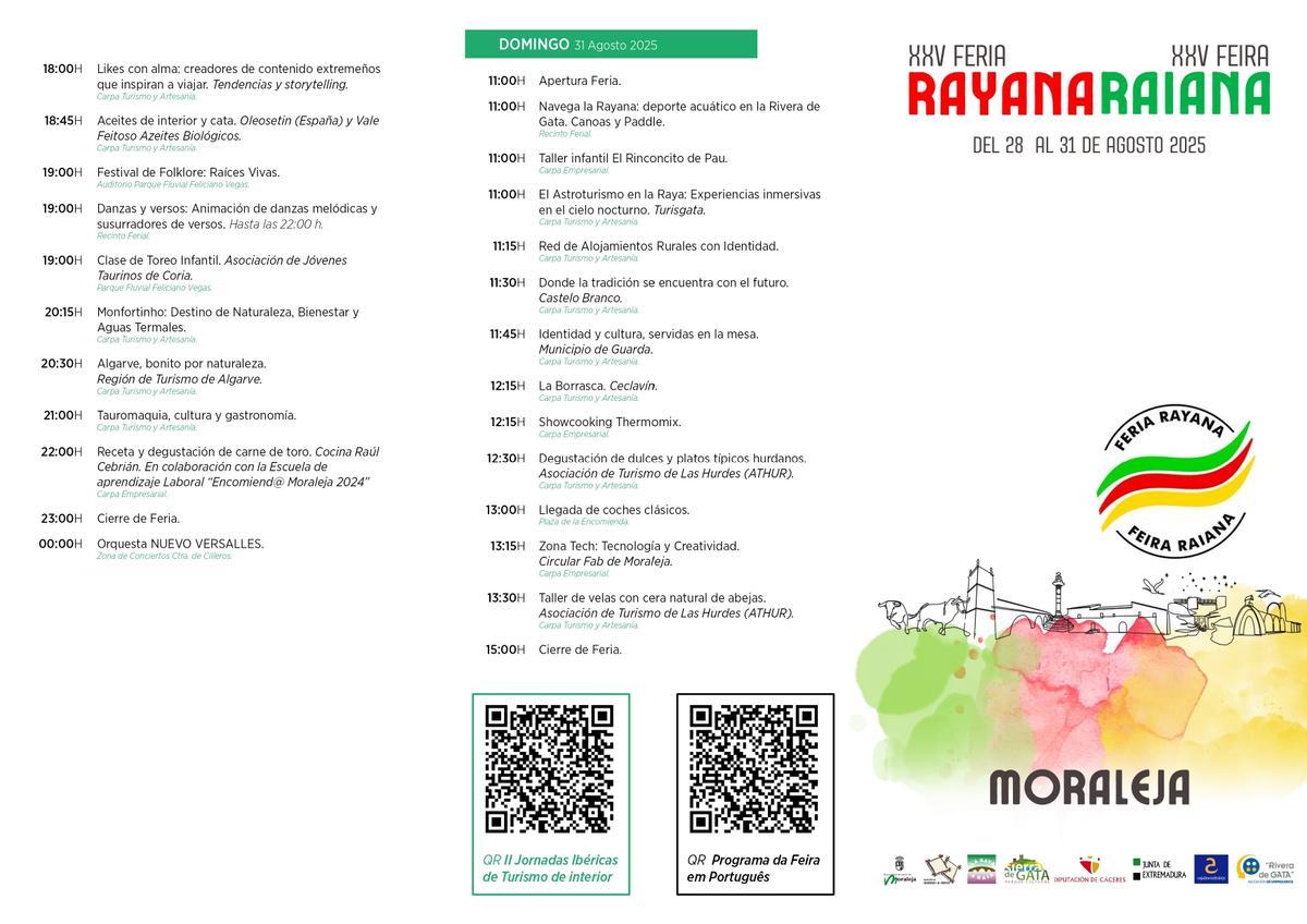 Programa Feria Rayana 2025.