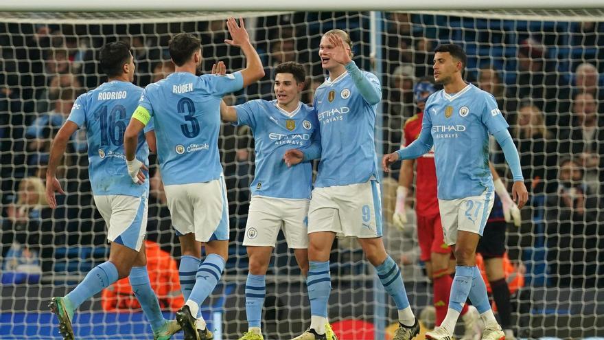 El City repite el 3-1 sobre el Copenhague