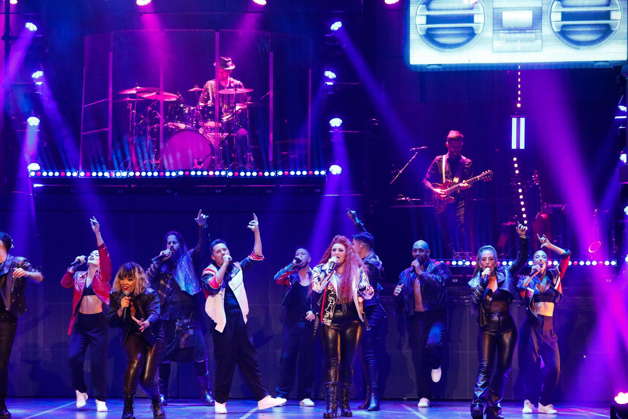 En imágenes: Musical "Cruz de navajas" en el Palacio Valdés de Avilés