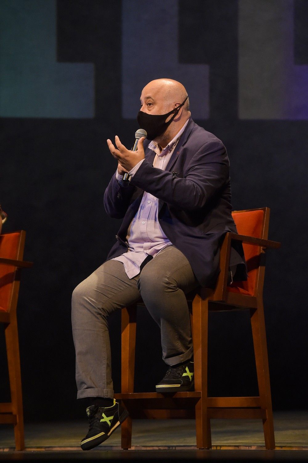 Presentación de la obra 'Electra' en el Teatro Pérez Galdós