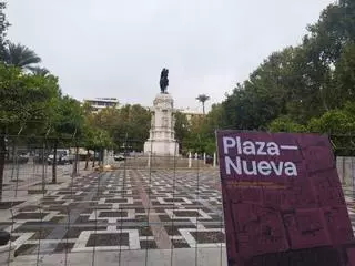 Comienzan las obras en la Plaza Nueva, que durarán hasta 2027 con un cambio en el mármol, bancos o marquesinas