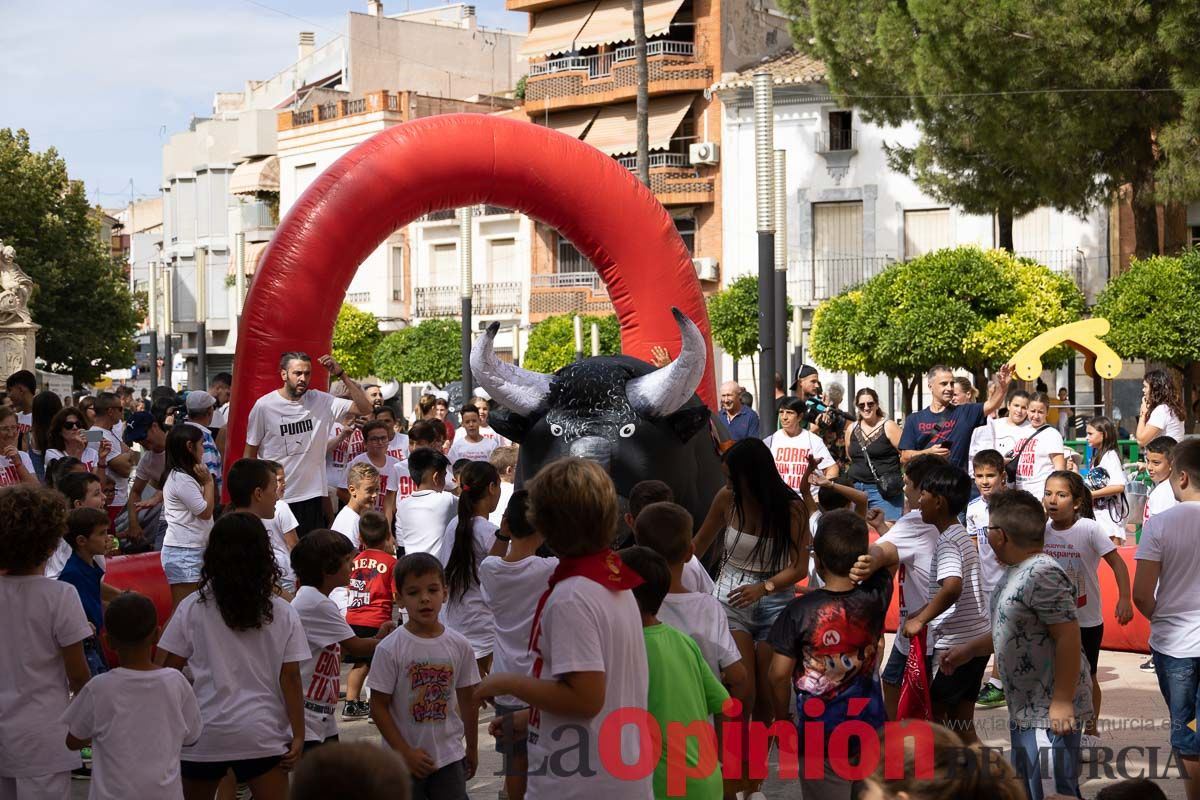 Chupinazo y encierro chico en Calasparra