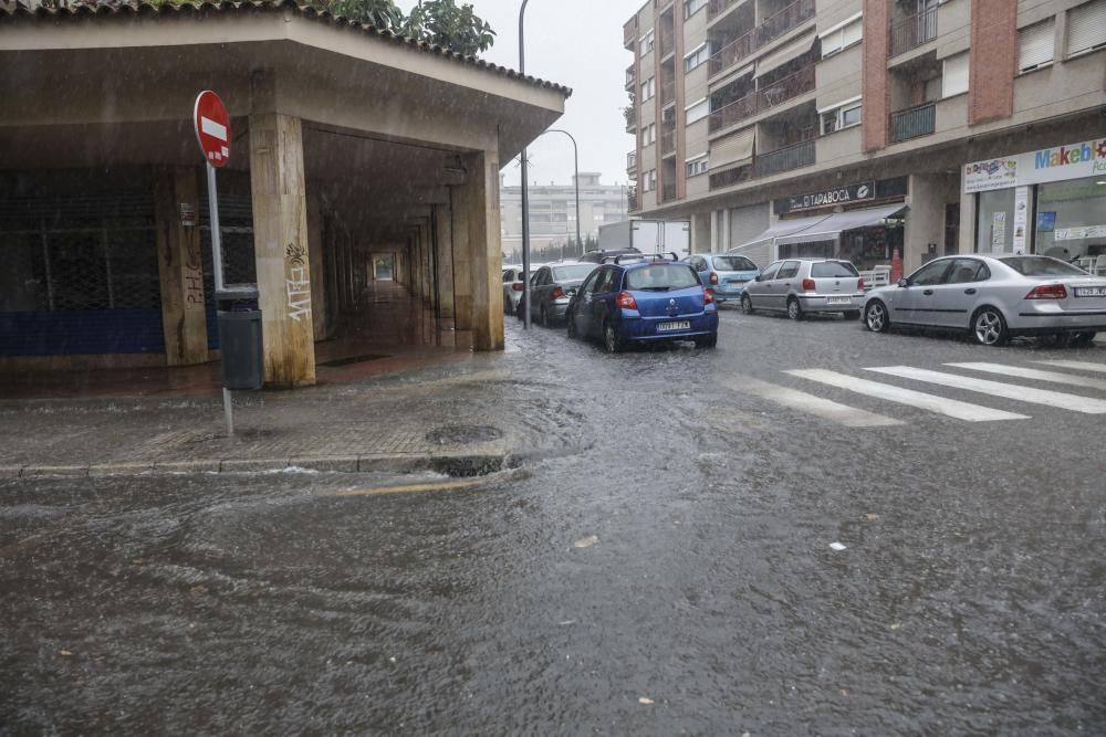 Intensas lluvias en Mallorca