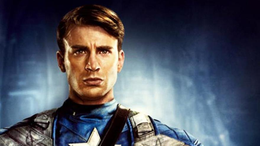 El actor Chris Evans es el &#039;Capitán América&#039;.