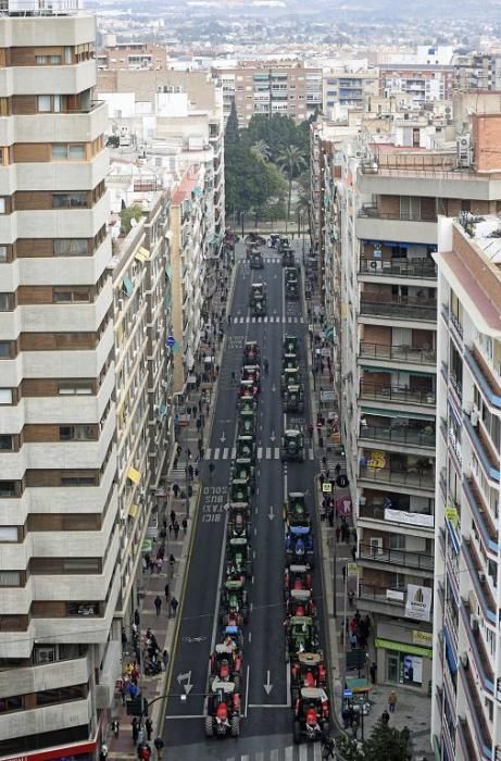 Así ha sido la manifestación de los agricultores en Murcia (II)