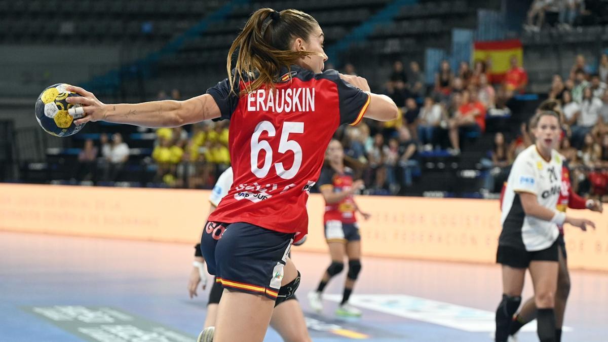 Anne Erauskin hizo dos goles desde el extremo derecho