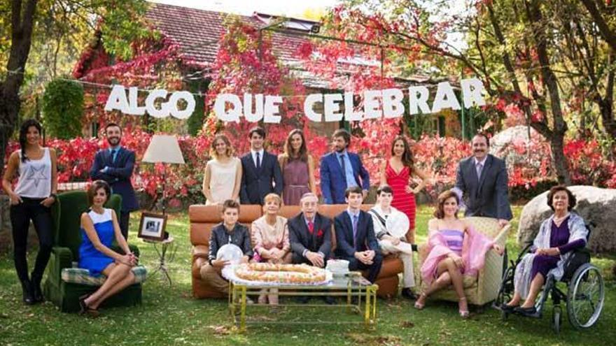 Los protagonistas de &#039;Algo que celebrar&#039;.