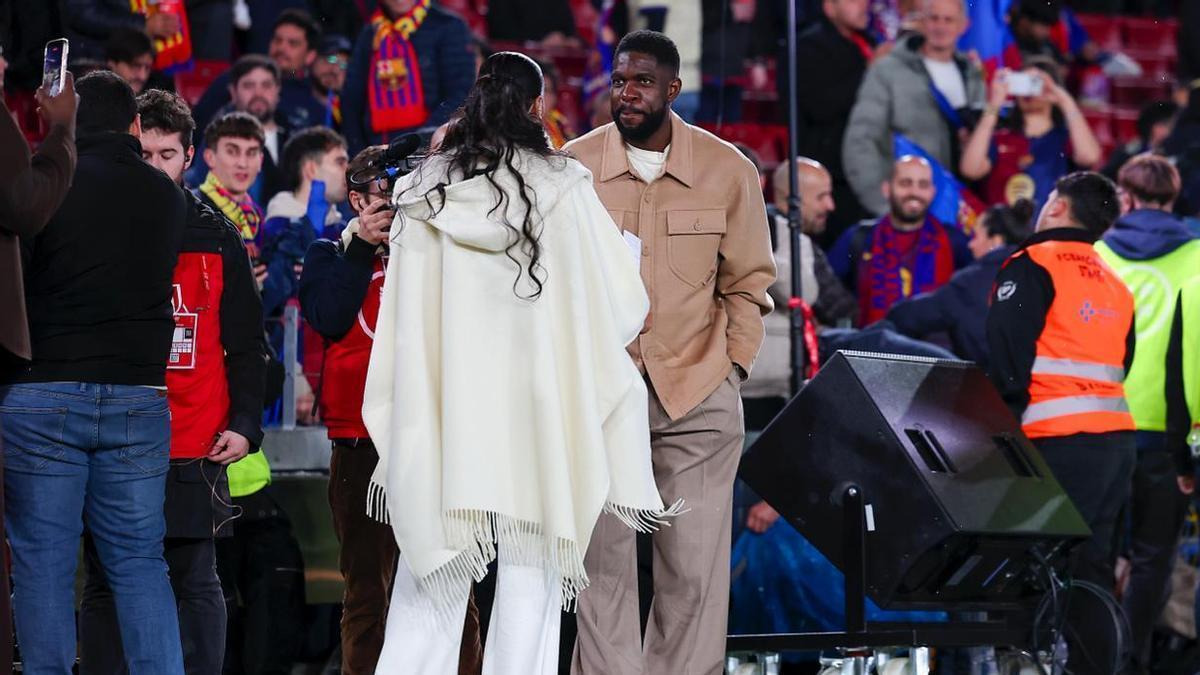 ¡Umtiti vuelve a pisar el Camp Nou!