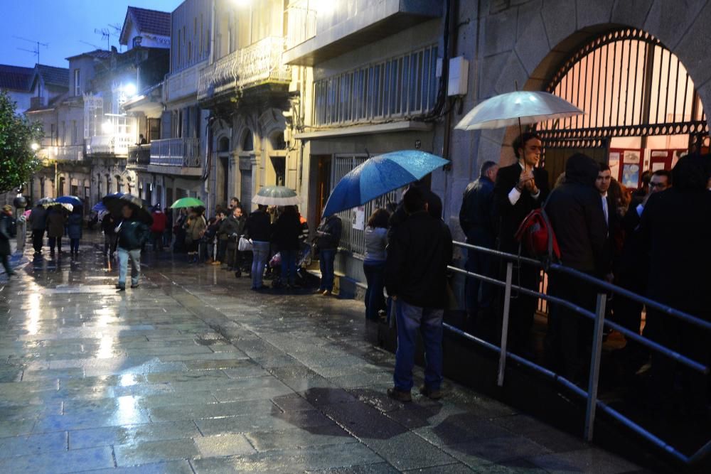 Procesión de la Virgen de Los Dolores en Cangas