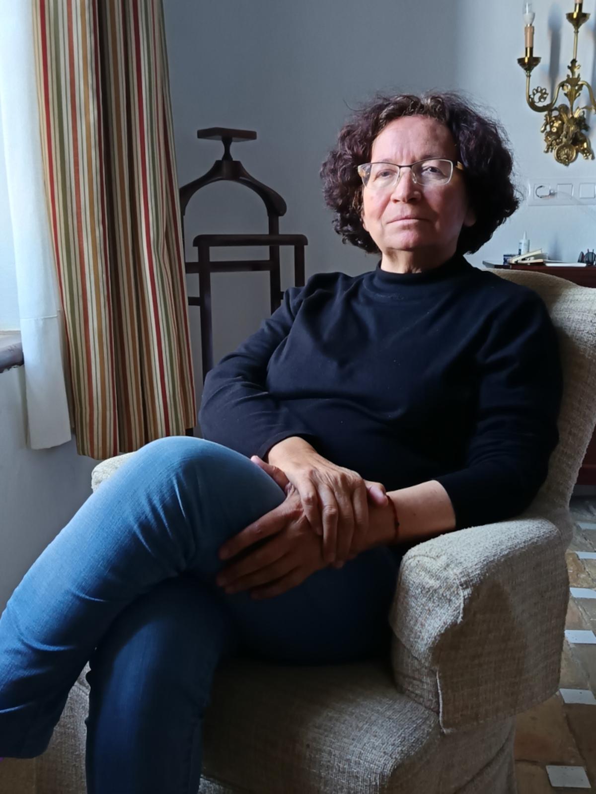 La poeta Concha García.