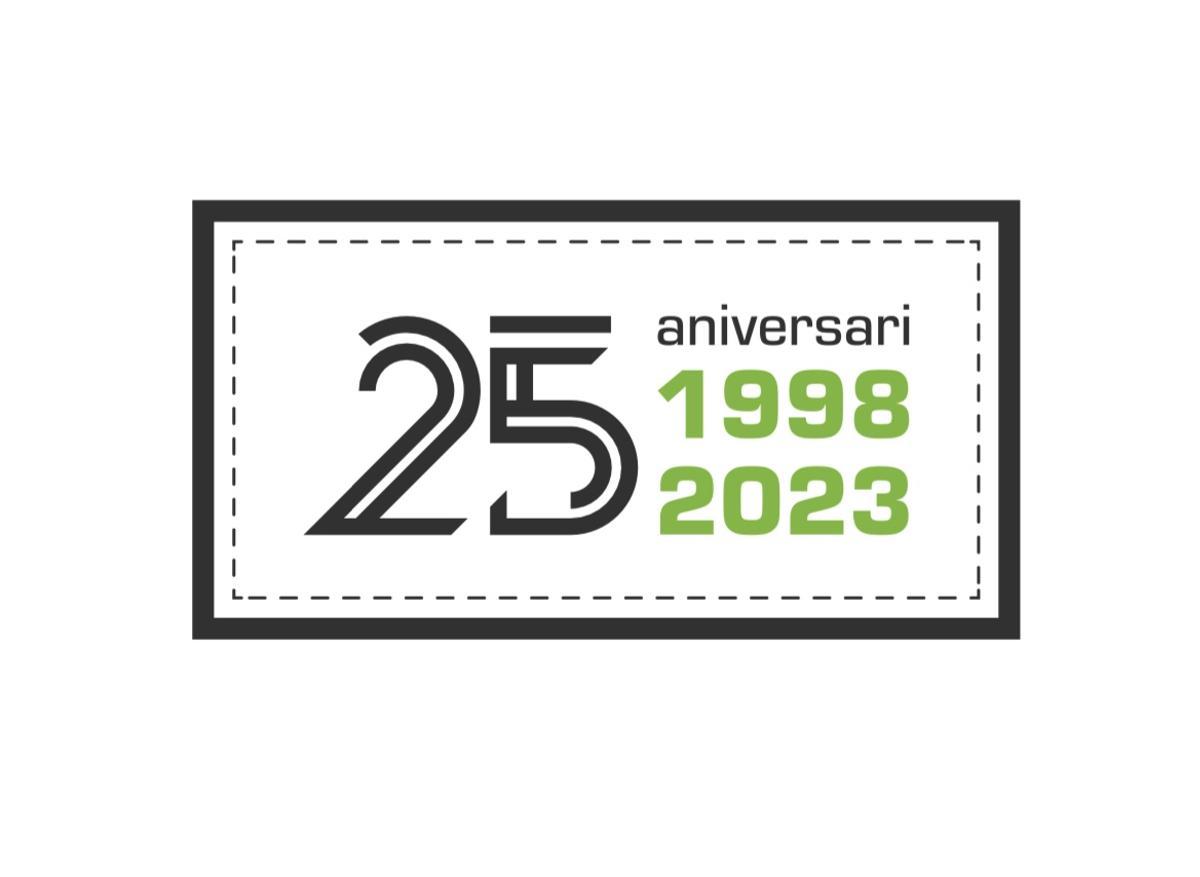 fútbol sala. Palma Futsal. Logo del 25 aniversario del club