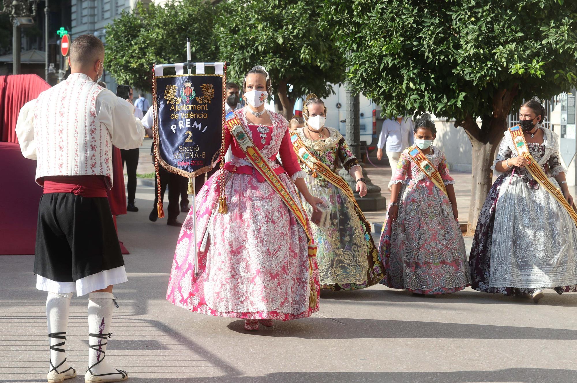 La entrega de premios de las fallas 2021