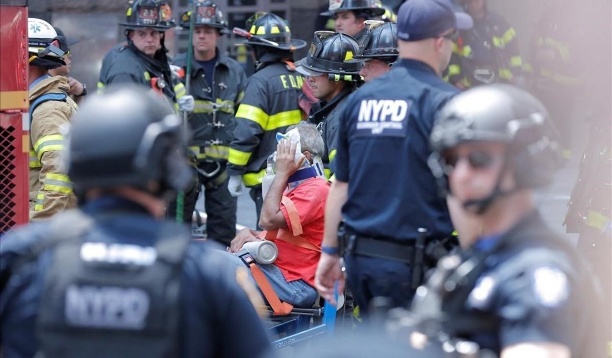 Atropello en Times Square