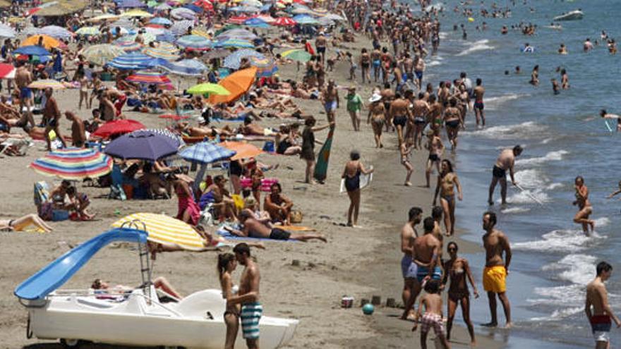 Playas de Torremolinos.