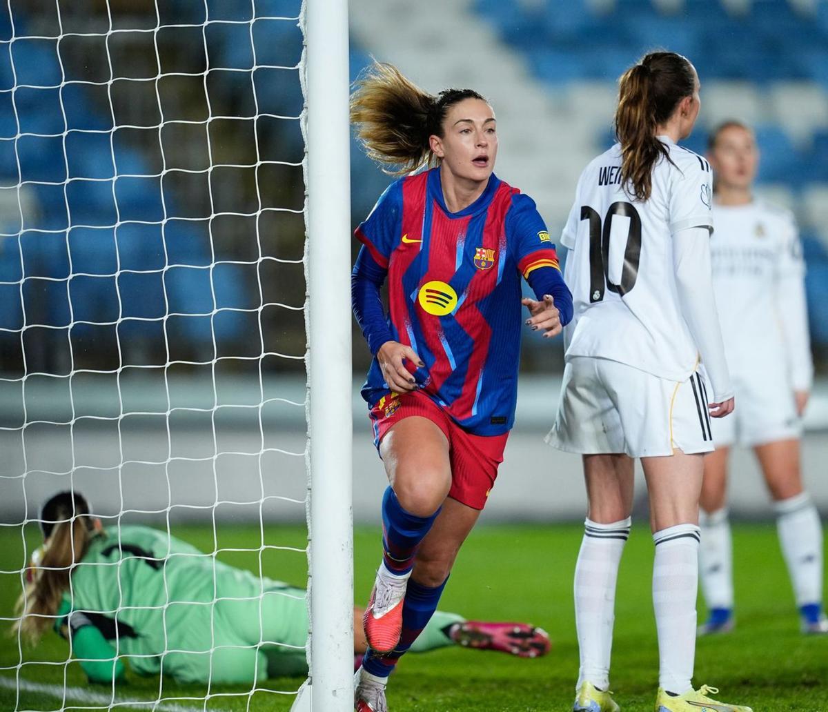 Golejada agredolça al Reial Madrid