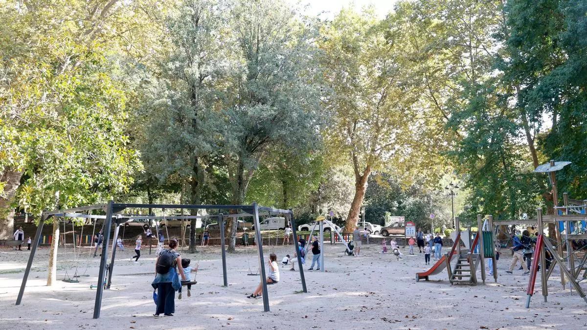 Parque infantil de Castrelos.