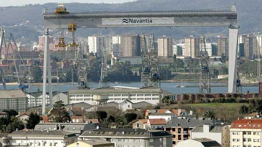 Los trabajadores de Navantia exigen a la Xunta que haga público el contrato