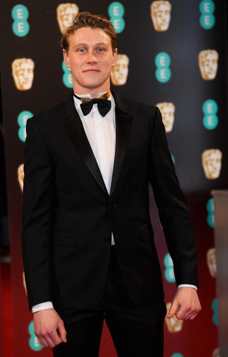 George Mackay arrives for the British Academy of ...