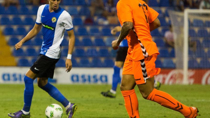 Salinas durante un partido de esta temporada.