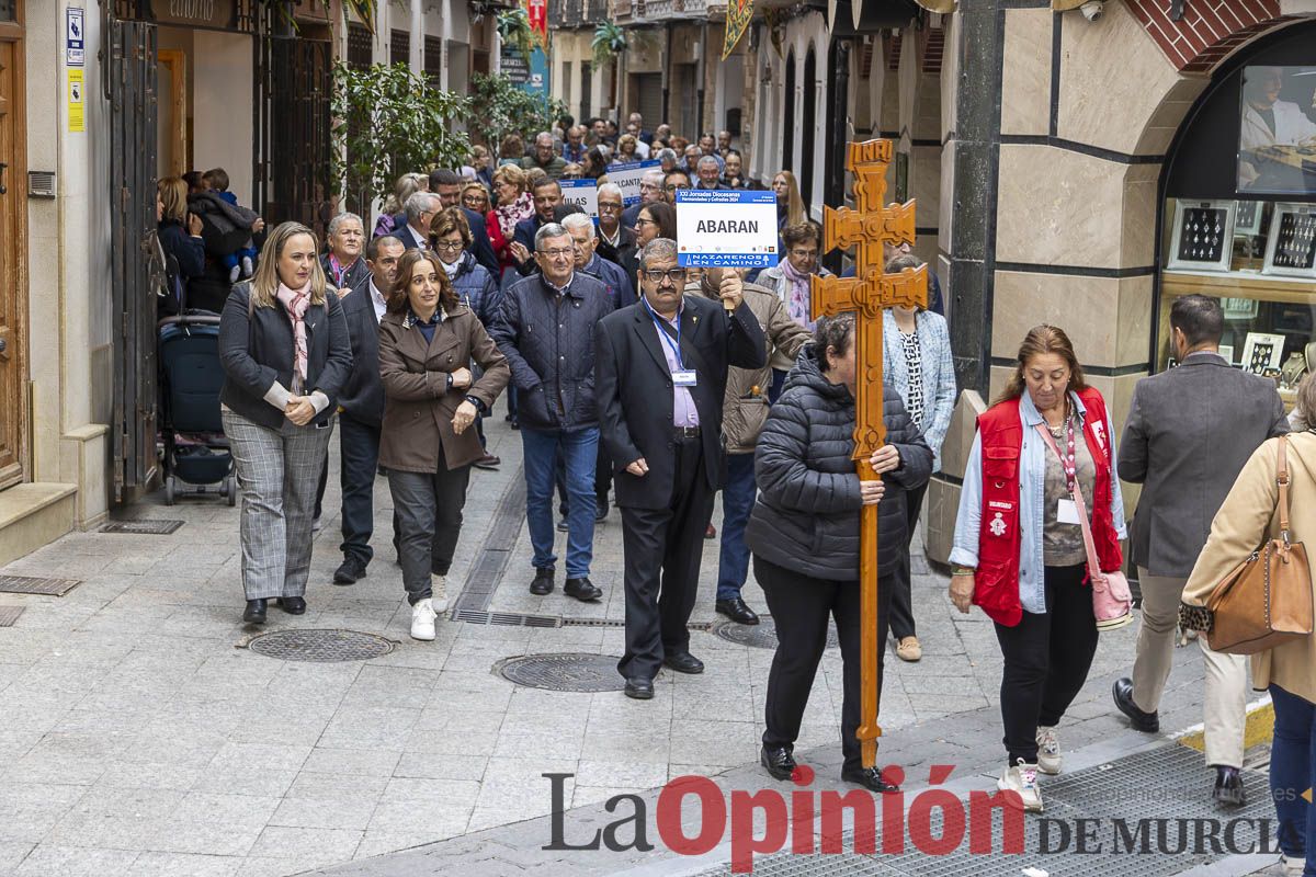 Cofradías y Hermandades de Semana Santa Peregrinan a Caravaca